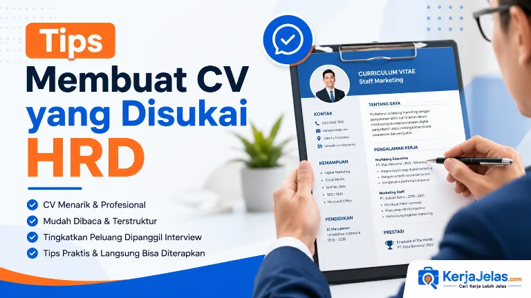 Tips Membuat CV yang Disukai HRD agar Cepat Dipanggil Interview