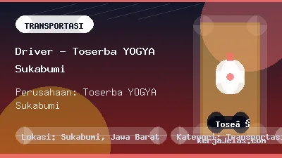 Thumbnail share Driver - Toserba YOGYA Sukabumi