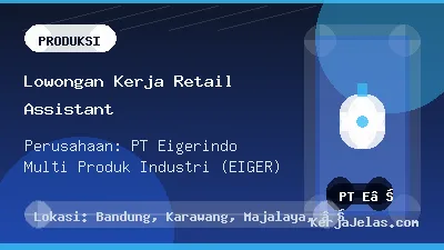 Thumbnail share Lowongan Kerja Retail Assistant