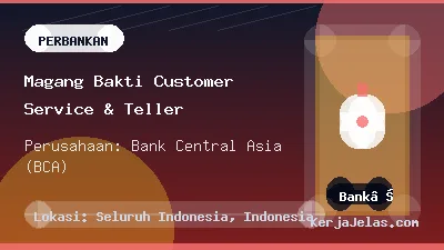 Thumbnail share Magang Bakti Customer Service & Teller